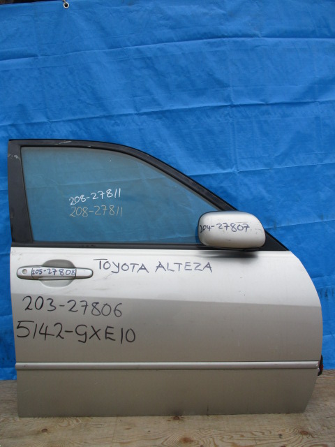 Used Toyota Altezza DOOR GLASS FRONT RIGHT